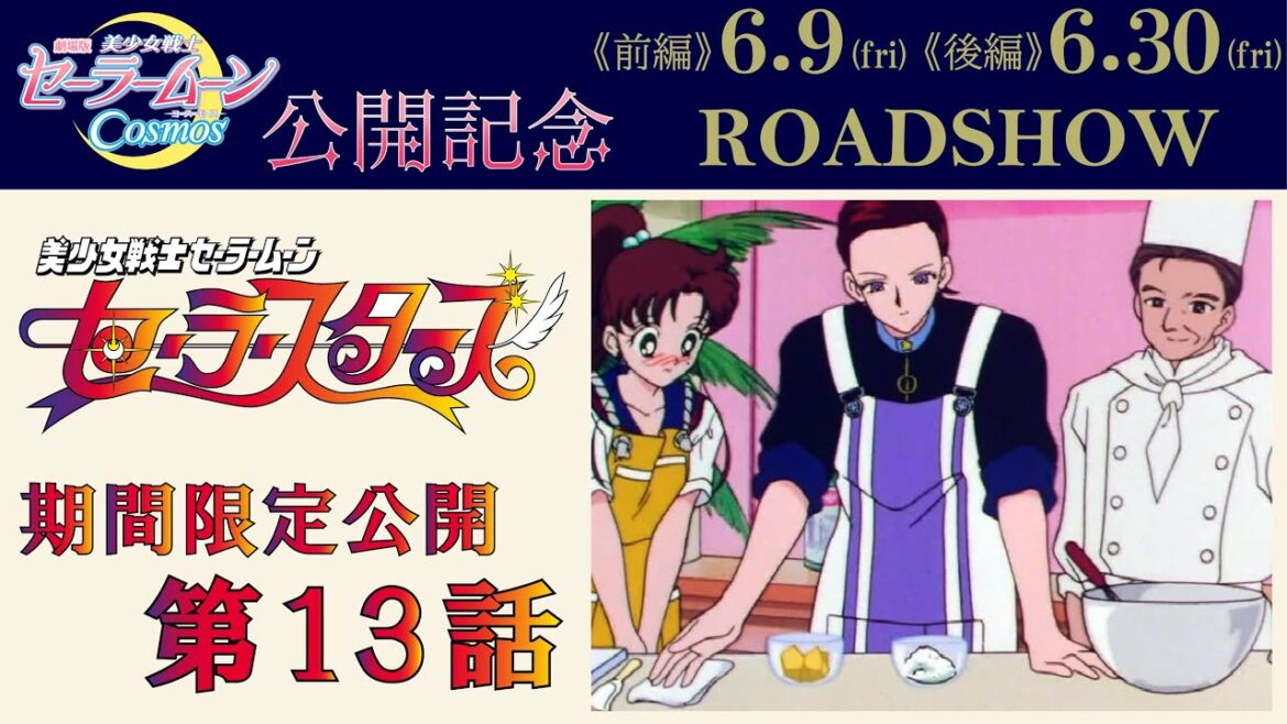 「美少女戦士セーラームーンセーラースターズ」第13話 【劇場版公開記念!《前編》6/9 《後編》6/30】