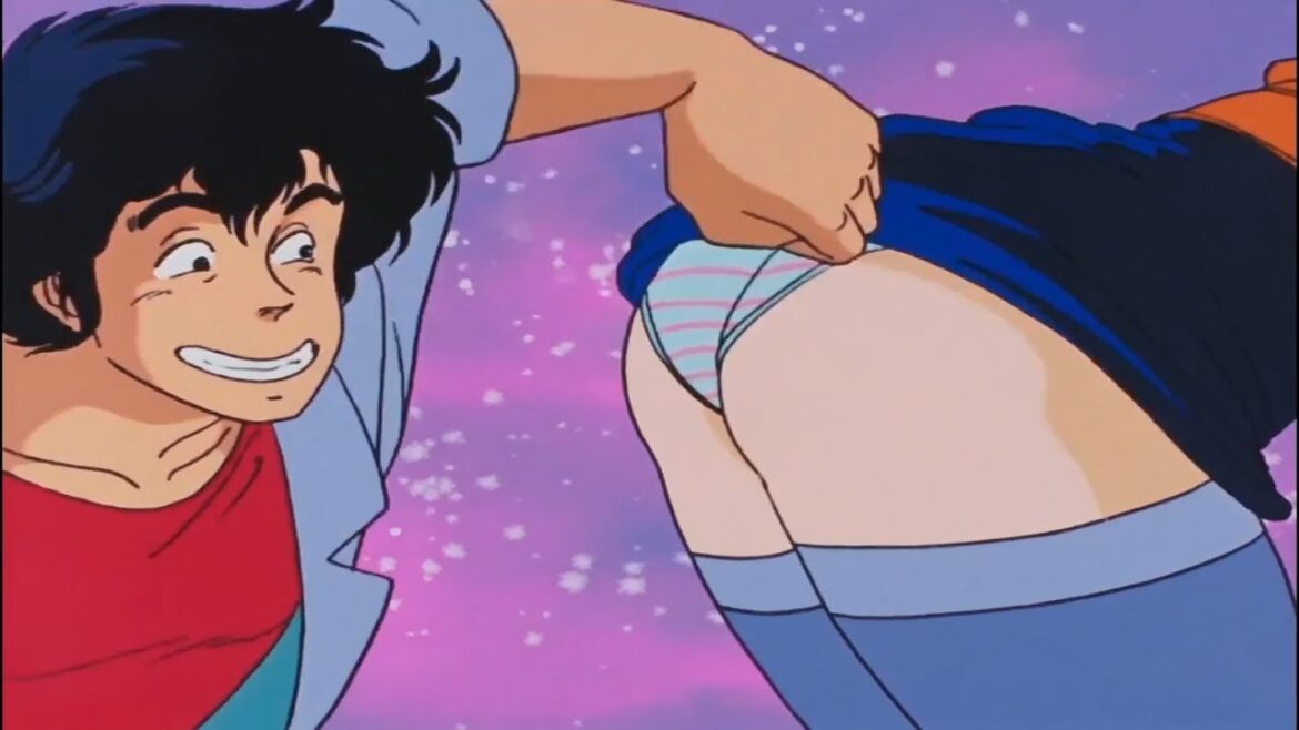 シティーハンター’ | モッコリがリョウを踏んだ – Mokkori stepped on Ryo