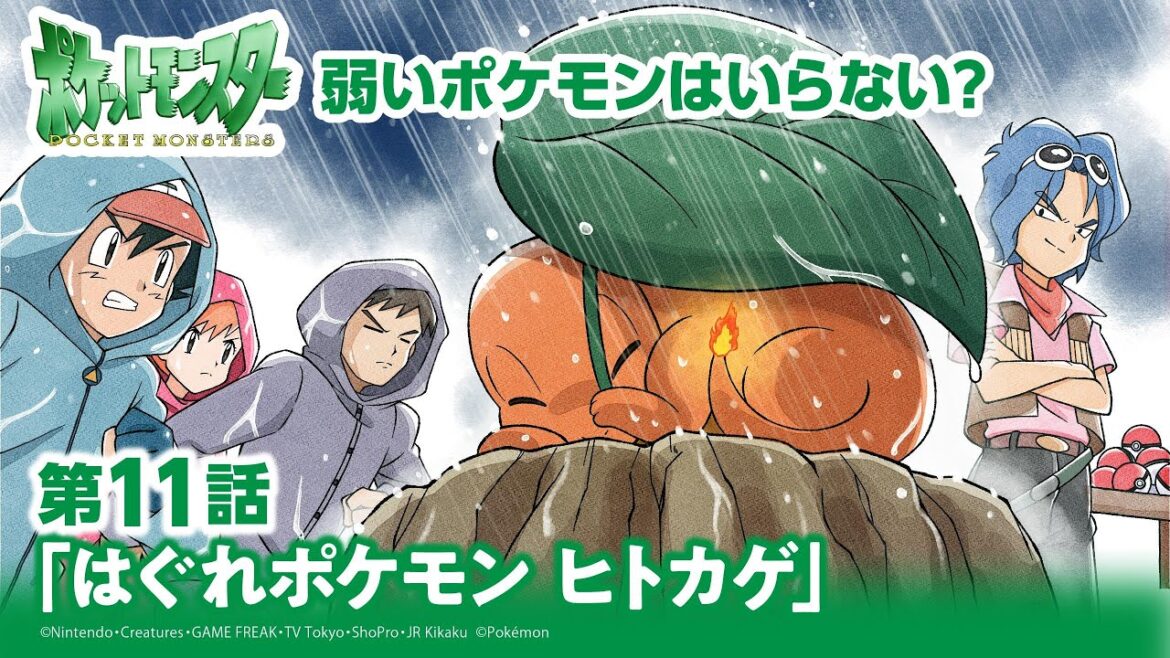 【公式】アニメ「ポケットモンスター」第11話「はぐれポケモン ヒトカゲ」(アニポケセレクション)