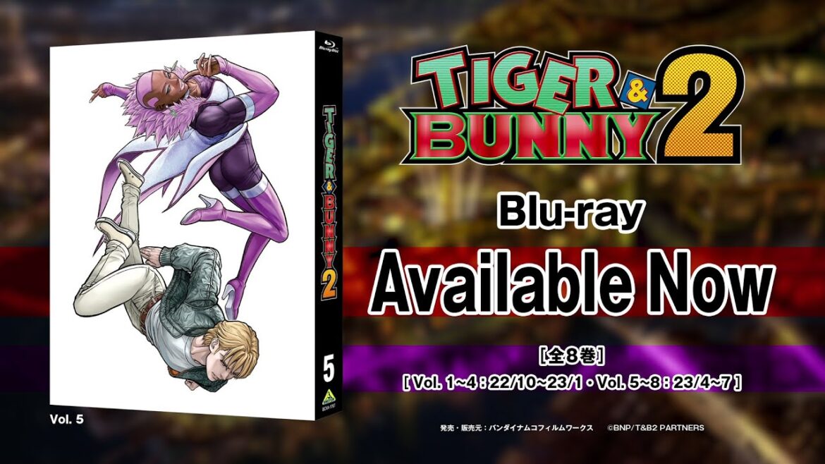 アニメ『TIGER & BUNNY 2』Blu-ray 第5巻 CM