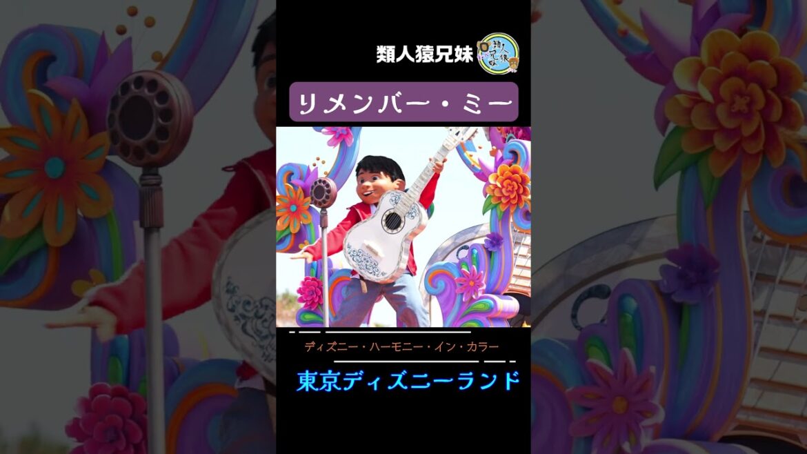 リメンバー・ミー ミゲル ディズニー・ハーモニー・イン・カラー 東京ディズニーランド #shorts