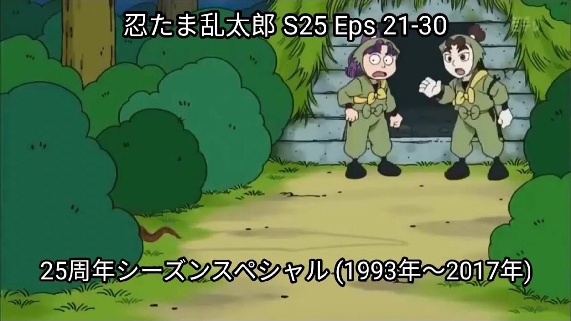 忍たま乱太郎 S25 Eps 21-30 | 25周年シーズンスペシャル (1993年~2017年)