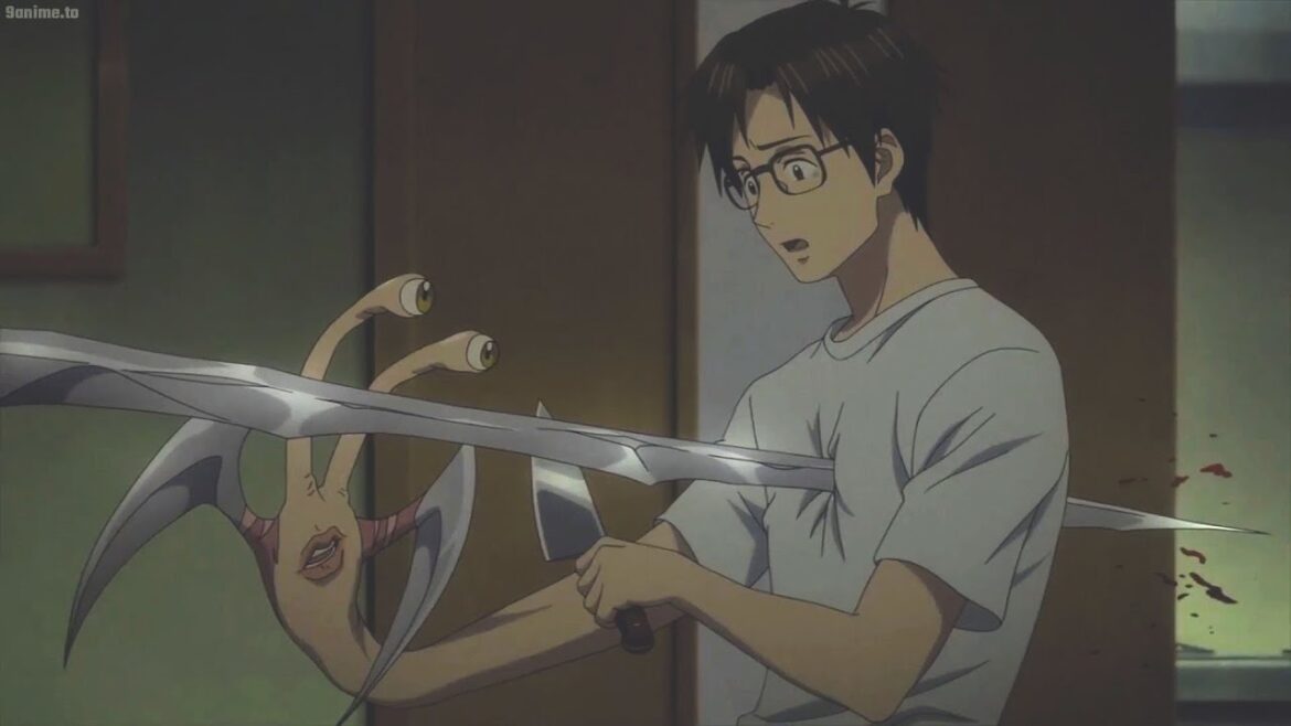 寄生獣 セイの格率 || Top Best Fight #2 || 真一は、実の母親がクローンした寄生虫に心臓を刺された。 || Parasyte: The Maxim