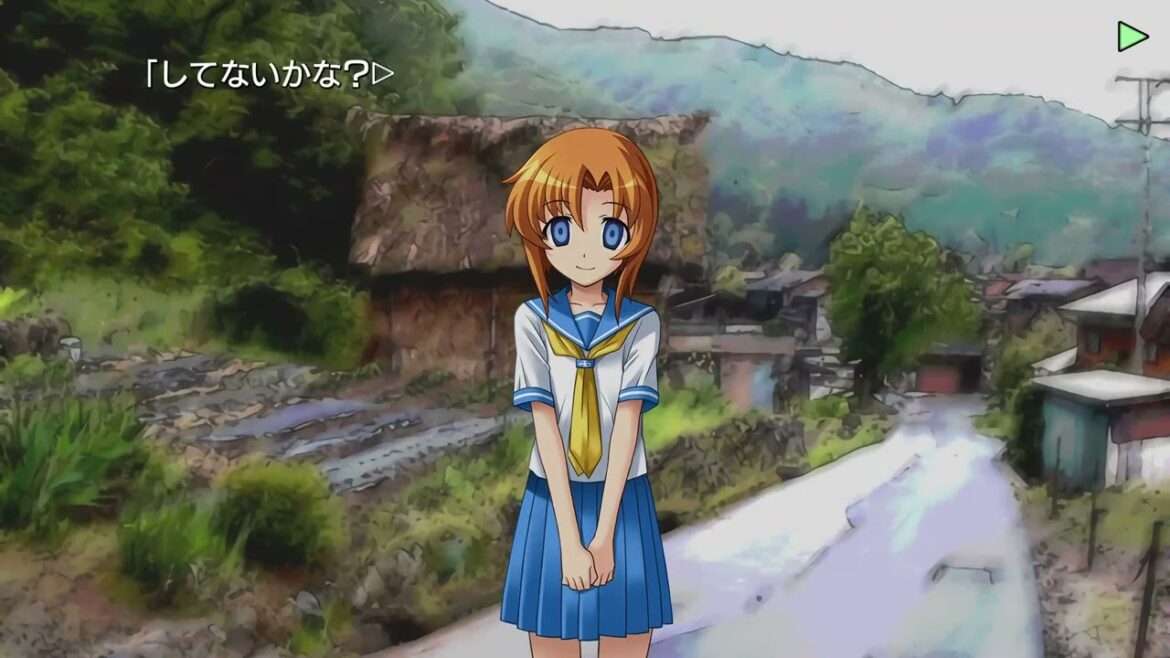 【公式】「ひぐらしのなく頃にOrigin」プレイ動画/CSモード