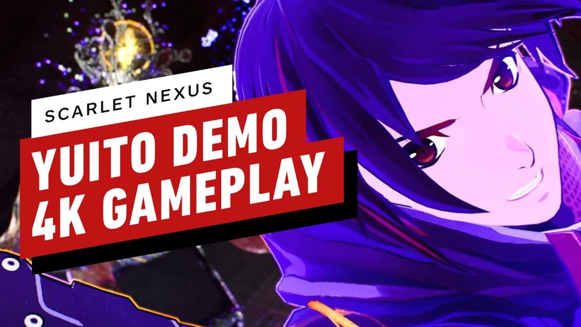 Scarlet Nexus Demo – Yuito Gameplay Hard Difficulty – 4K/60FPS