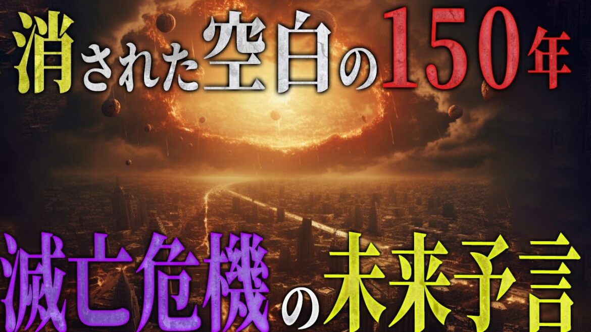【都市伝説】日本滅亡の未来を予言…日本から消された「空白の150年」とは