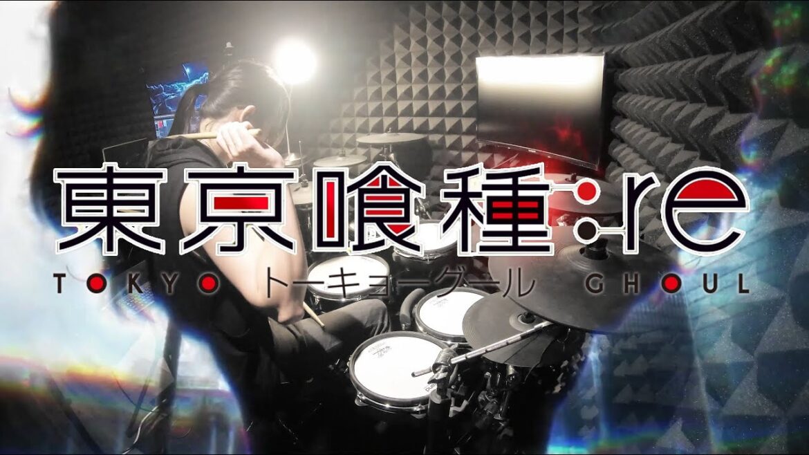 【東京喰種トーキョーグール:re】Cö shu Nie – Asphyxia  フルを叩いてみた / tokyo ghoul :re season 3 Opening full Drum Cover