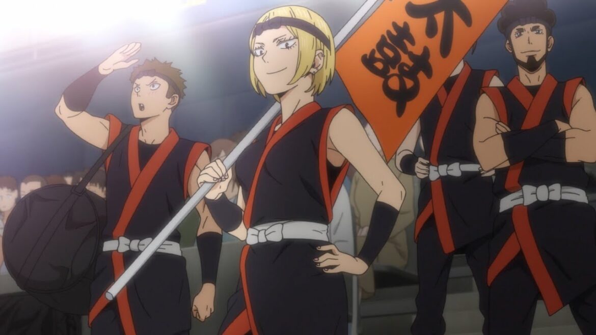 【ハイキュー‼︎】烏野の和太鼓の応援パート4