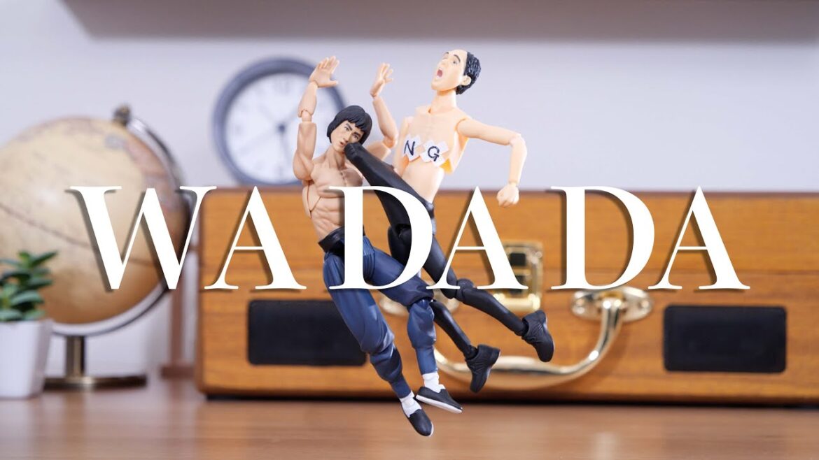 Kep1er – Bruce Lee and Egashira 2:50 Dancing to WADADA | Stop Motion
