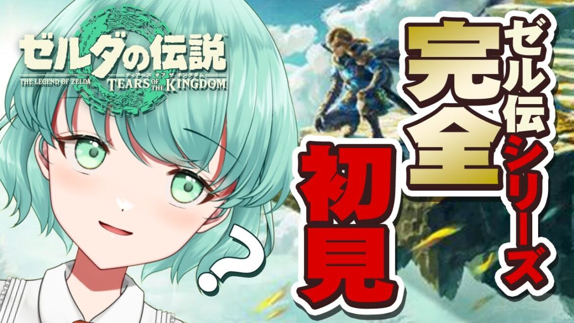 【ゼルダの伝説 ティアーズ オブ ザ キングダム】ゼルダシリーズ完全初見で新作!?動け!!キャプチャボード!!