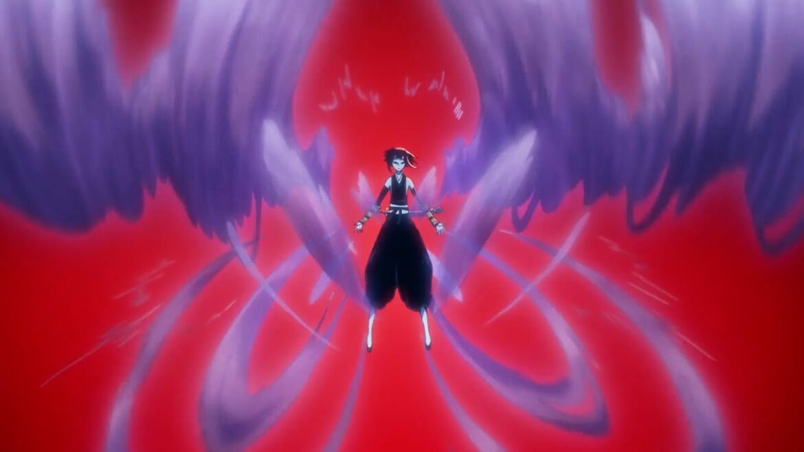 BLEACH 千年血戦篇-訣別譚-  エピソード15 | 砕蜂はレイシ ミニガンを無効化し、完成したテクニック無窮 瞬閧の強力な一撃でベー・ゲー・ノインを攻撃します| Suì-Fēng vs. BG9