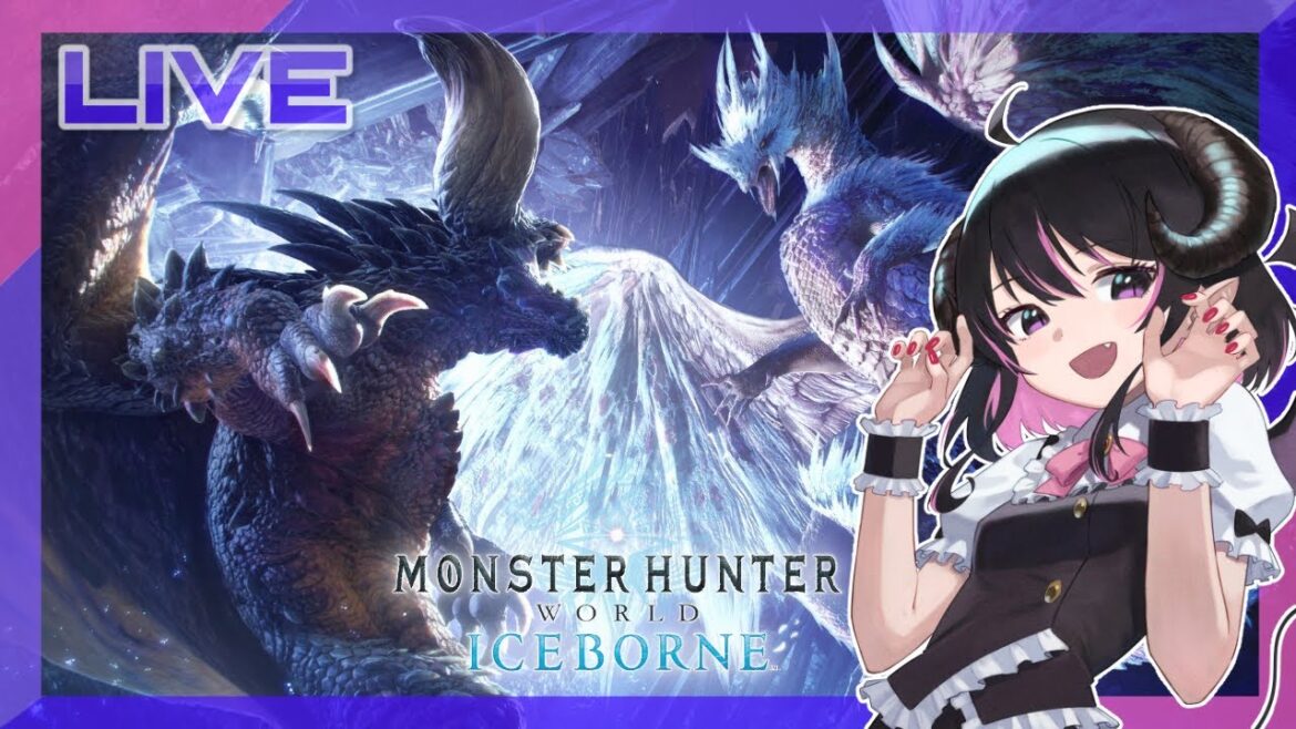 ☀【MHWIB参加型】色んな武器を使いながら導きの地をやりたいかもしれない!「0から始めるモンハンワールド」#Vtuber