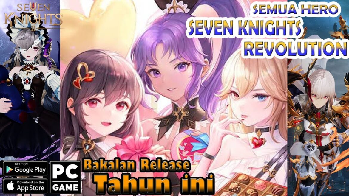 Semua Character yang ada di Seven Knights Revolution (Shane Nestra nya GOKIL!!)