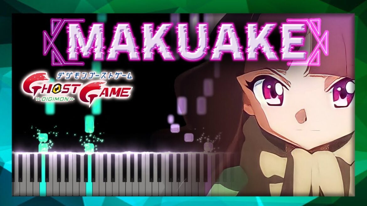 MAKUAKE/増倉義将【FULL】 – デジモンゴーストゲーム 挿入歌(究極体進化)Digimon Ghost Game Evolution Theme Song【Piano Tutorial】