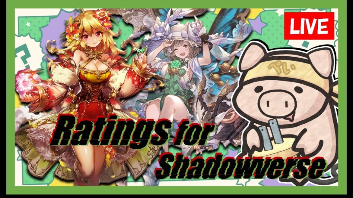 【Ratings for Shadowverse】RAGEないから無敵の人の持ち込みでBO3【シャドバ/vtuber】