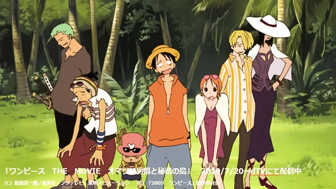 ワンピース オマツリ男爵と秘密の島 アニメ映画フル 2022