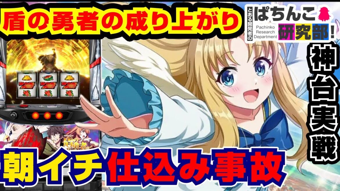 【新台】S盾の勇者の成り上がりでとんでもない仕込みが炸裂してしまうw【パチスロ実戦】  #82 パチスロ盾の勇者の成り上がり【爆裂天使ことのは】【ぱち研部】