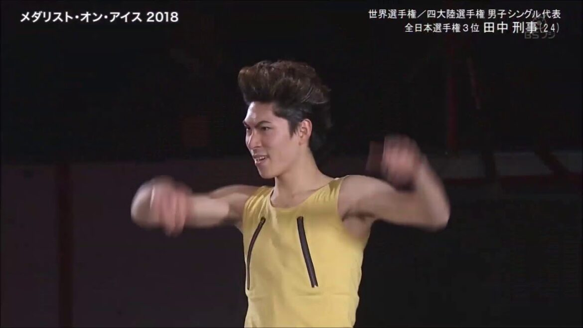 【フィギュアスケート】田中刑事 2018 全日本EX「ジョジョの奇妙な冒険」【KEIJI TANAKA】