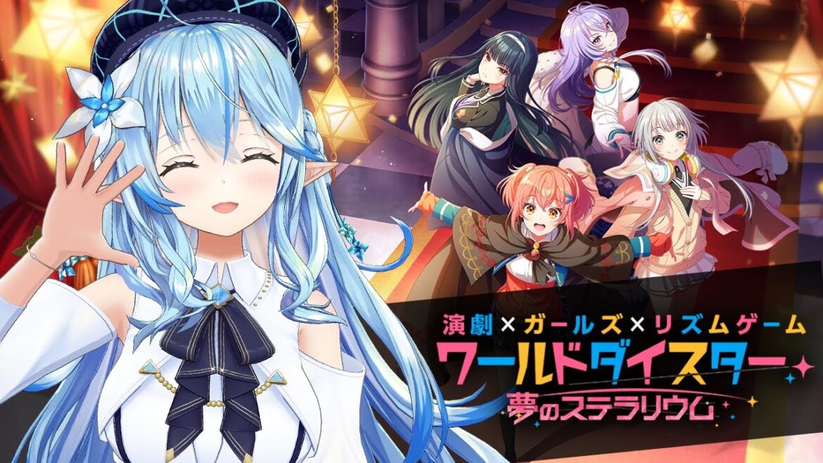 【#ユメステ】新作リズムゲームを遊びつくす!!【雪花ラミィ/ホロライブ】