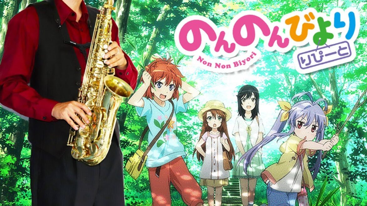 【のんのんびより りぴーと】こだまことだま【楽譜】Non Non Biyori Repeat “Kodama Kotodama” nano.RIPE サックスで吹いてみた Saxophone