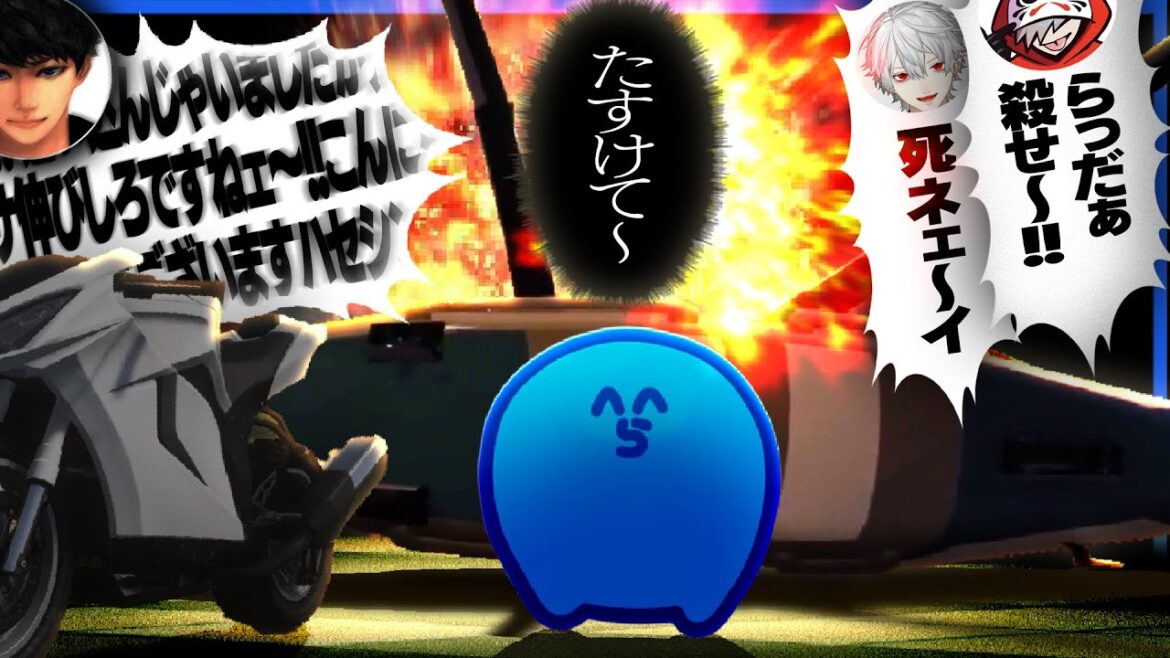 ギャングから蹴られ、同僚には轢かれ、バイクからは騒音、乗ったヘリはすべて爆発する日【GTA5/VCRGTA】