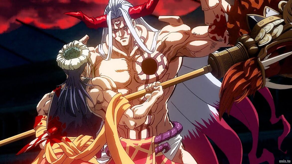 終末のワルキューレII後編| Hajun unleashed her strength slashed down with all her might cuttin Buddha in half