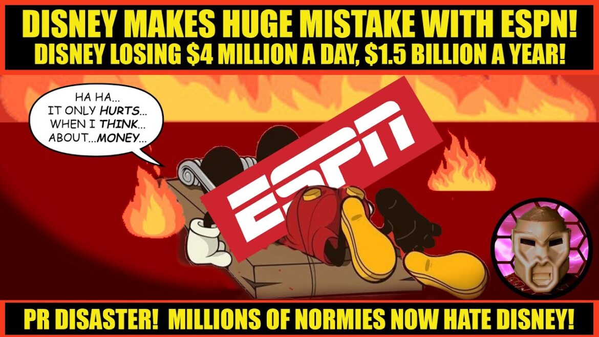 HATRED for Disney EXPLODES After ESPN Stunt | Millions Harmed by Disney’s Stupidity Over Labor Day!