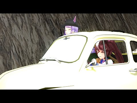 【ウマ娘MMD】カリオストロの城_カーチェイスシーン