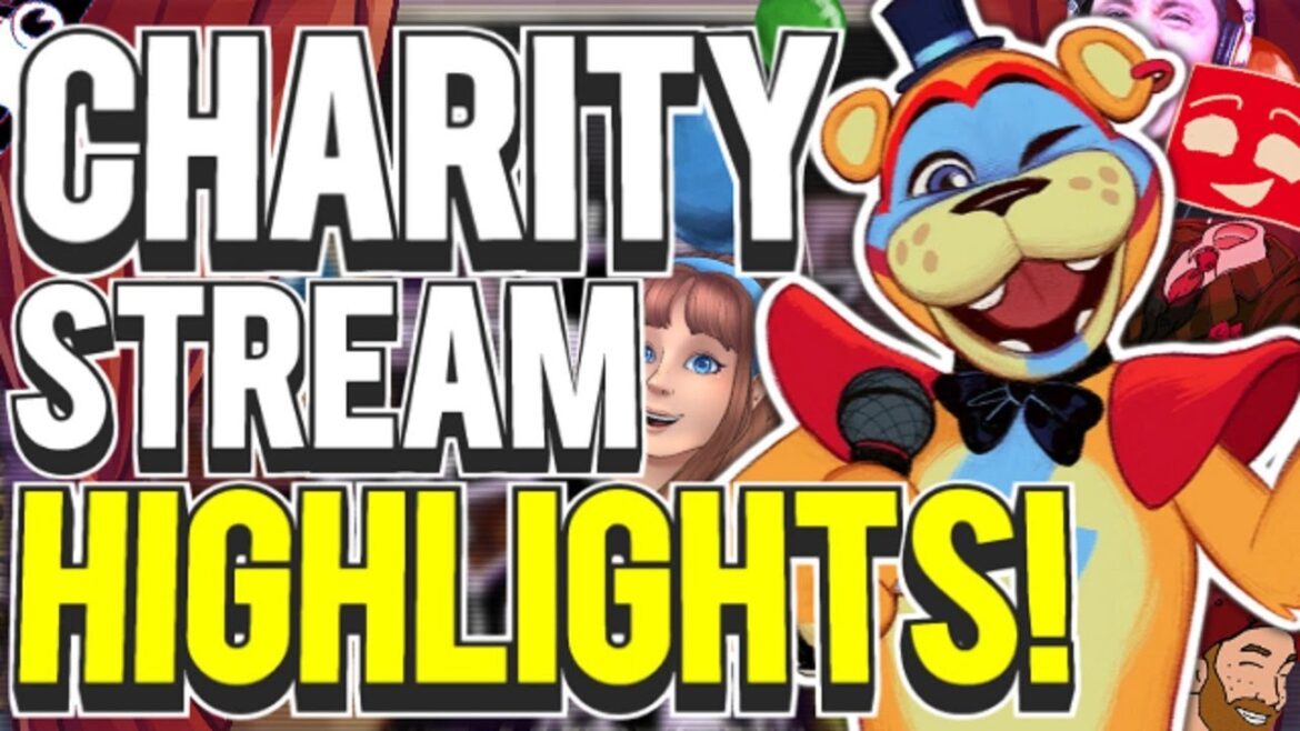 HUGE EVENT FNAF Creators Charity Stream (for st. Jude) Highlights 2023! – $5000 raised ft. Dawko