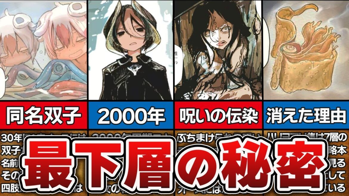 【66話】最下層の秘密を徹底解説!ハリヨマリ集が消された衝撃の理由とは…!?【メイドインアビス解説&考察】