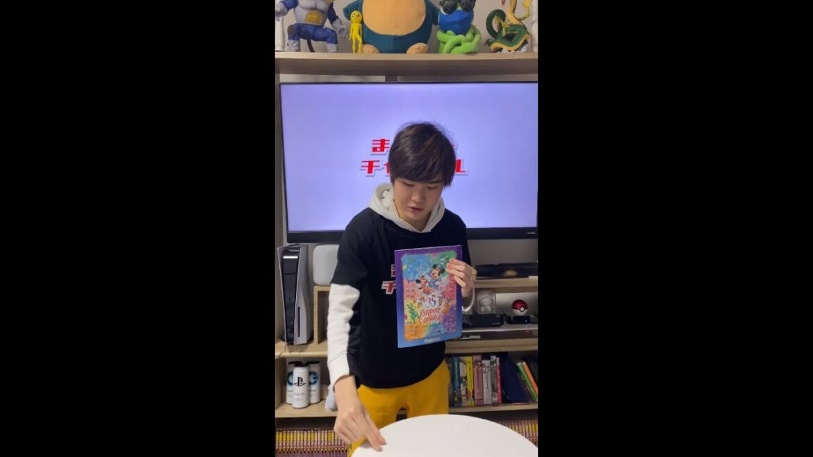 【マジックブック】ディズニー35周年のマジックブックをやってみました!#short