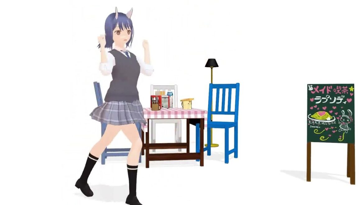 【MMD】青空のラプソディ/fhana  ルリドラゴン