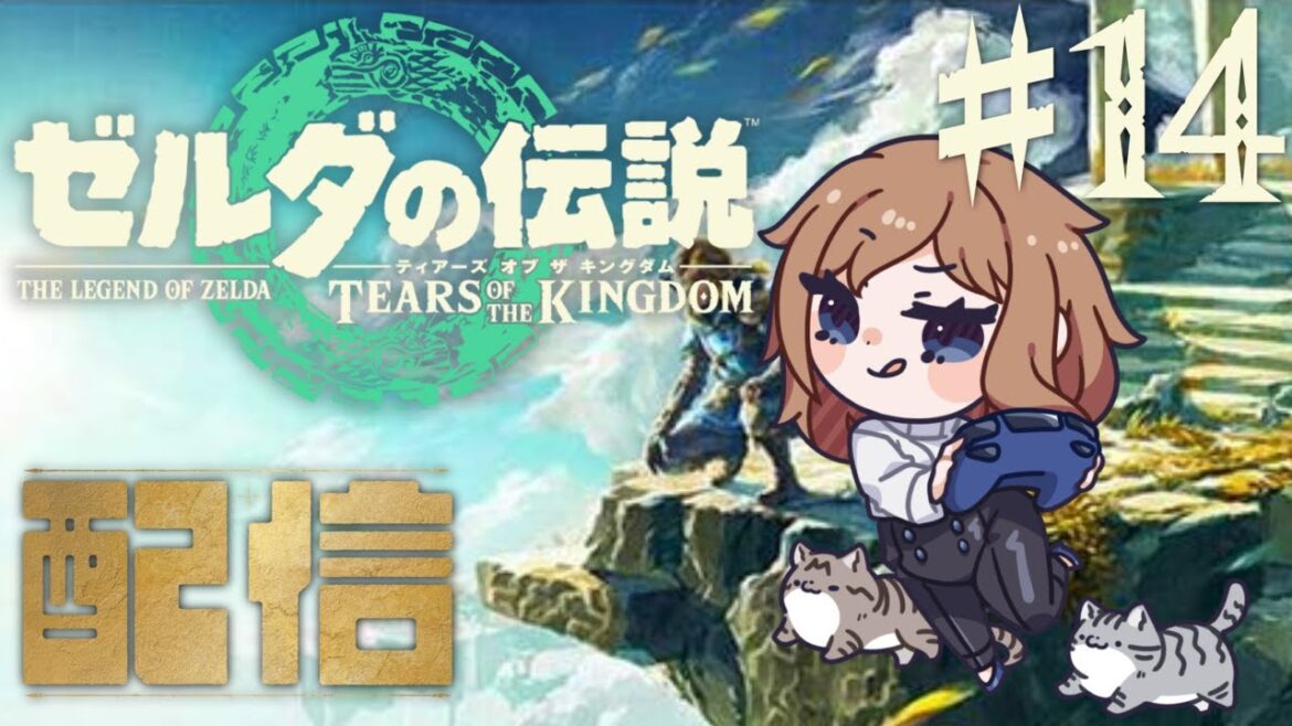 #14【ゼルダの伝説ティアーズオブザキングダム】激よわ勇者です。通してください。【#新人vtuber】