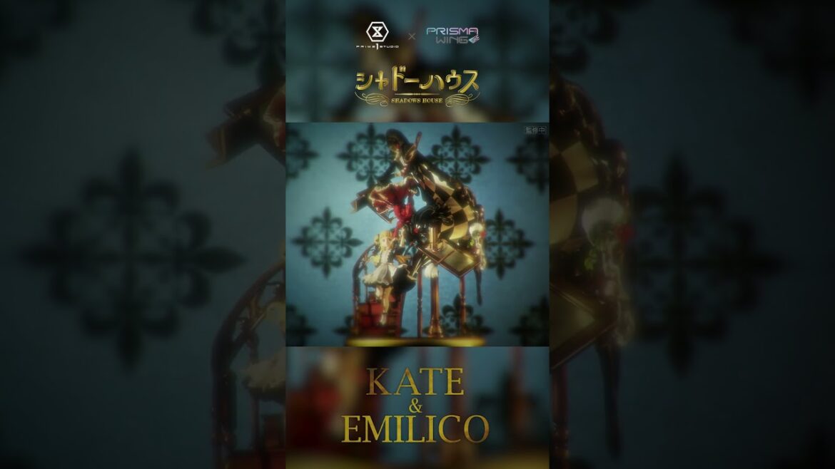 “影”と“人形”の不思議な日常を描いたTVアニメ『シャドーハウス』から、主人公ケイトとエミリコが登場!#shorts