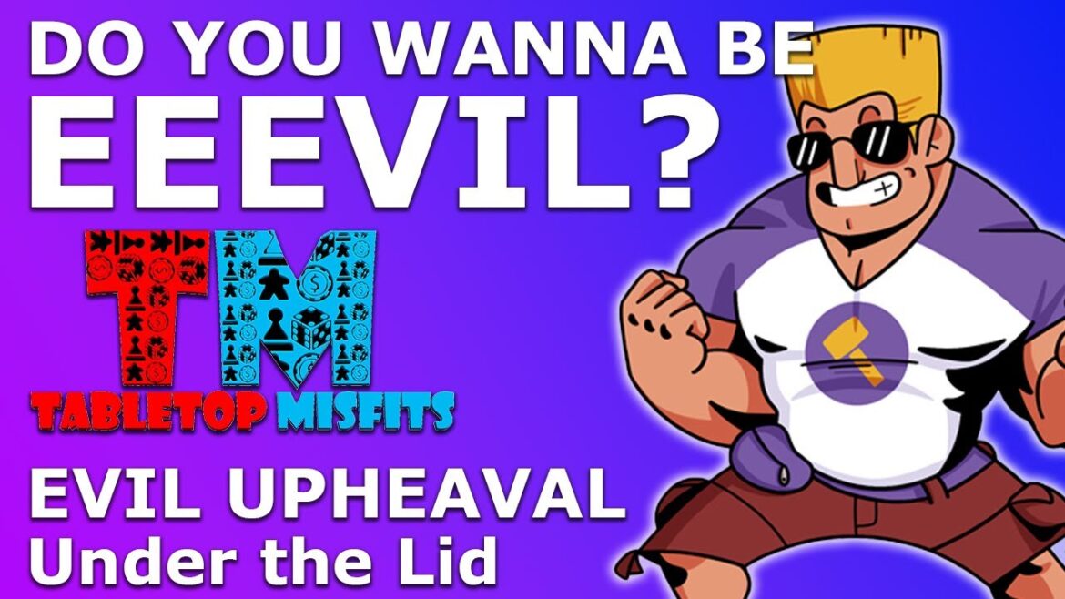 Unleash your inner villain in Evil Upheaval. The hot new game where it’s fun to be bad!
