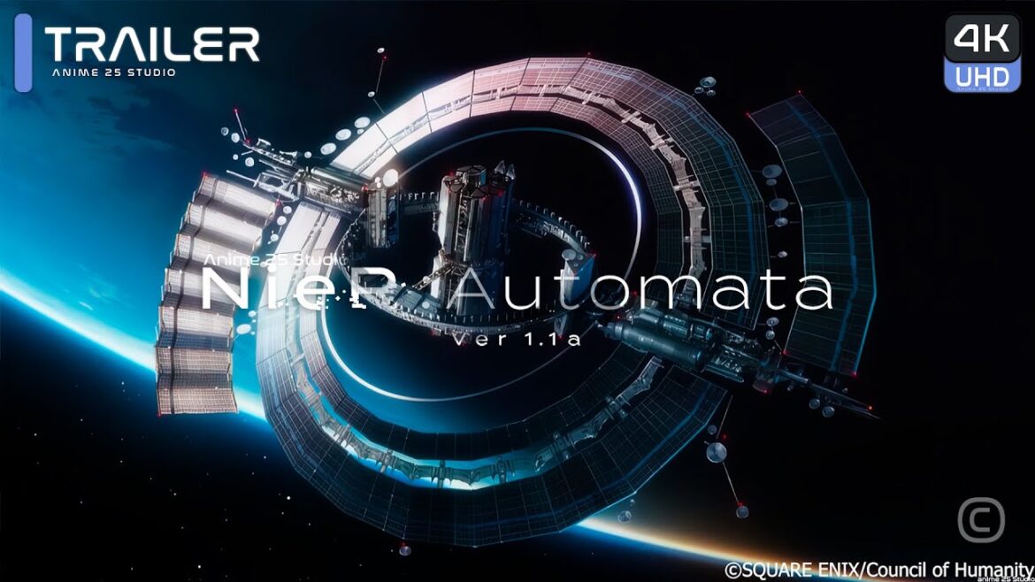 4K NieR : Automata Ver1.1a, official trailer 9 | VOSTFR | A25 STUDIO