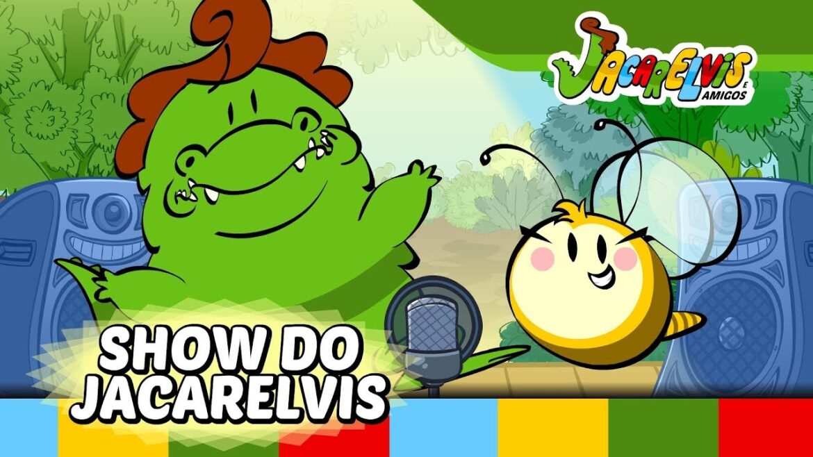 ♫ ♪ Desenho Infantil SHOW DO JACARELVIS (Jacarelvis e Amigos Vol. 1)
