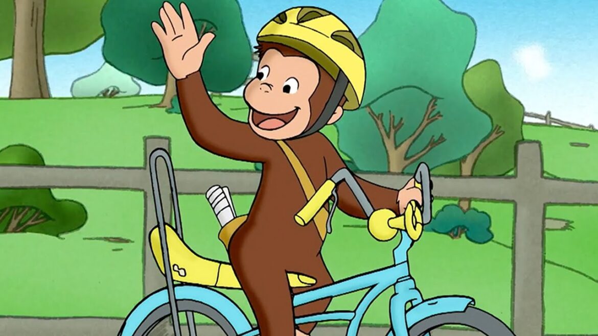 ジョージ、自転車に乗る 🐵 おさるのジョージ