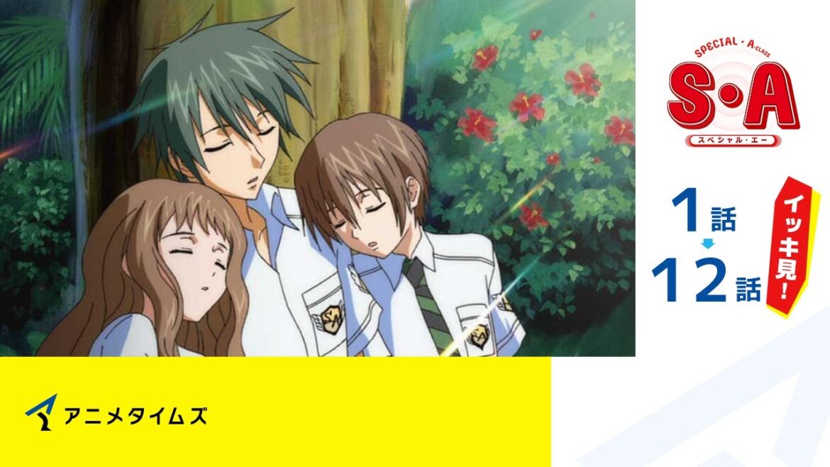 【公式】第1話~第12話 S・A~スペシャル・エー~  期間限定本編配信