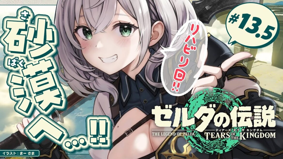 #13.5【ゼルダの伝説ティアーズオブザキングダム】まだゼルダ姫を救えてないって…ガチィ?!【白銀ノエル/ホロライブ】