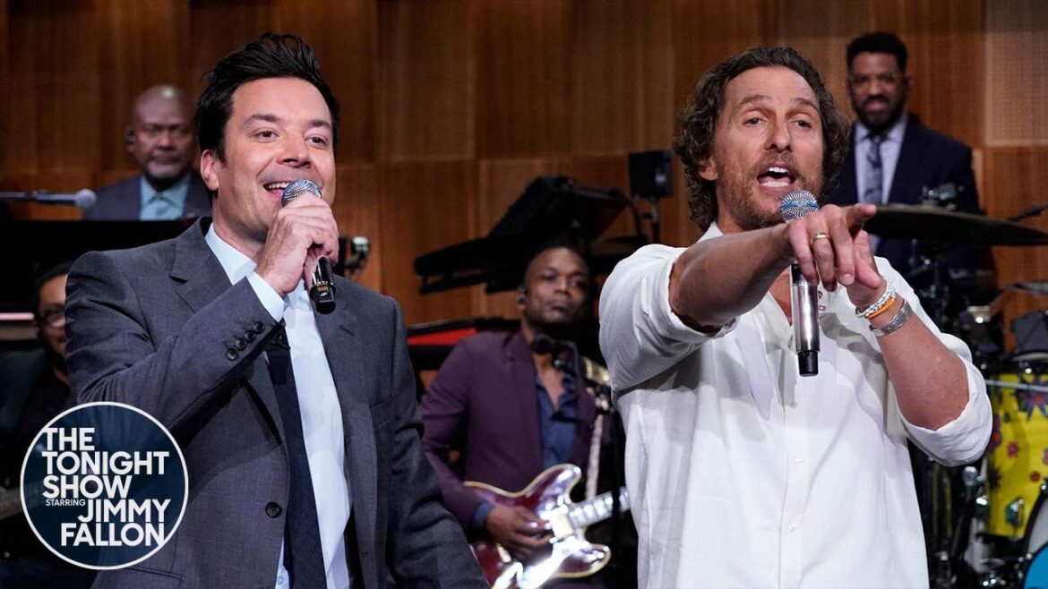 Matthew McConaughey Turns His Children’s Book Just Because into a Song | The Tonight Show