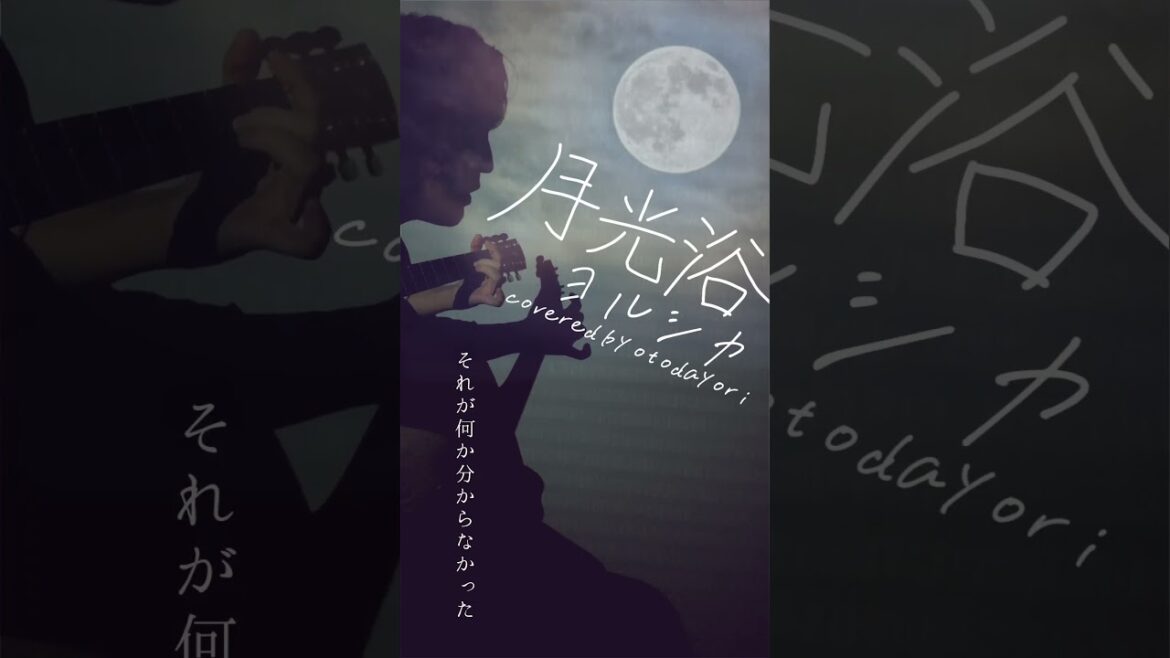 月光浴(Moonbath)/ヨルシカ(Yorushika)【ギター弾き語り】映画『大雪海のカイナ ほしのけんじゃ』主題歌【歌詞付】#shorts