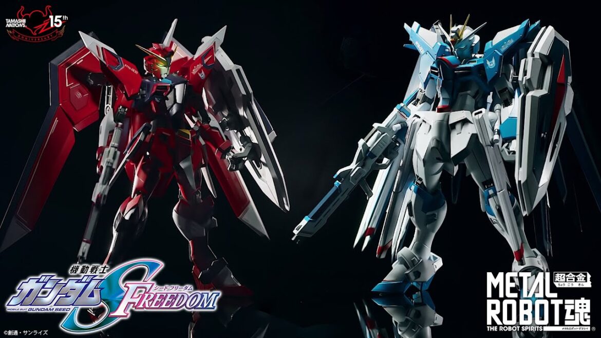 『機動戦士ガンダムSEED FREEDOM』の登場機体2種がハイクオリティ完成品モデルで商品化!