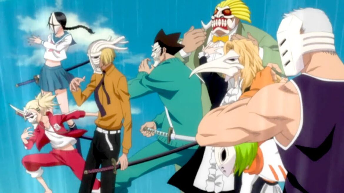 「BLEACH 千年血戦篇」The return of the Visored, Kyōraku vs. Starrk