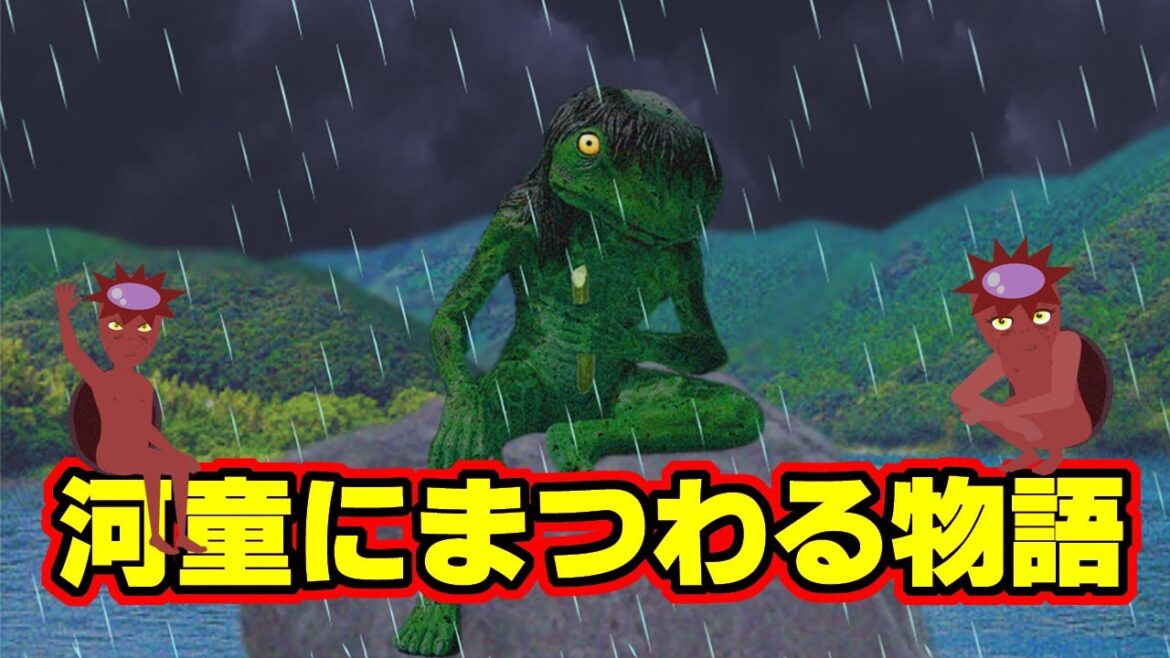 【不思議な話アニメ】河童にまつわる物語(九頭竜川の河童・マッカーサーへの祟り)