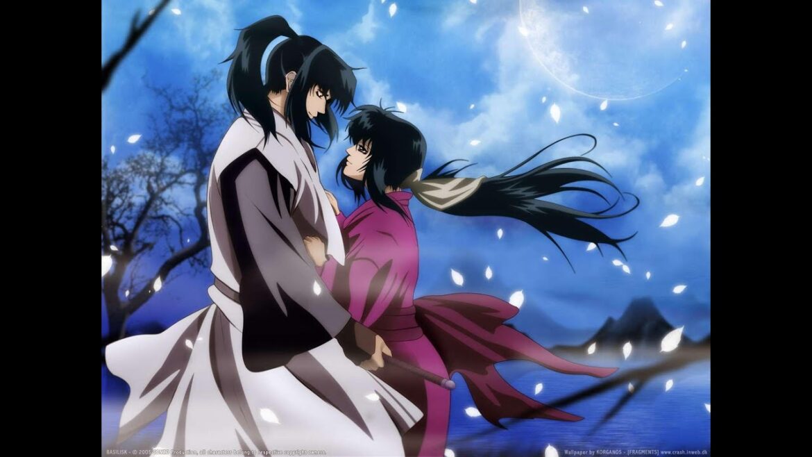 甲賀忍法帖 バジリスクOP+MV (歌い直し比較 Version 2)(covered by Ayako)