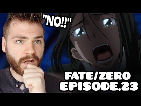 THIS BATTLE?!!?! | FATE/ZERO | Episode 23 | ANIME REACTION