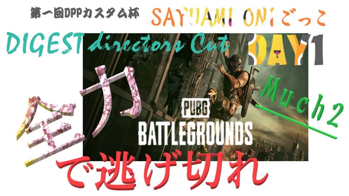 第一回DPP杯「さゆあみ鬼ごっこ」2試合目ゾンビマッチ ダイジェスト版