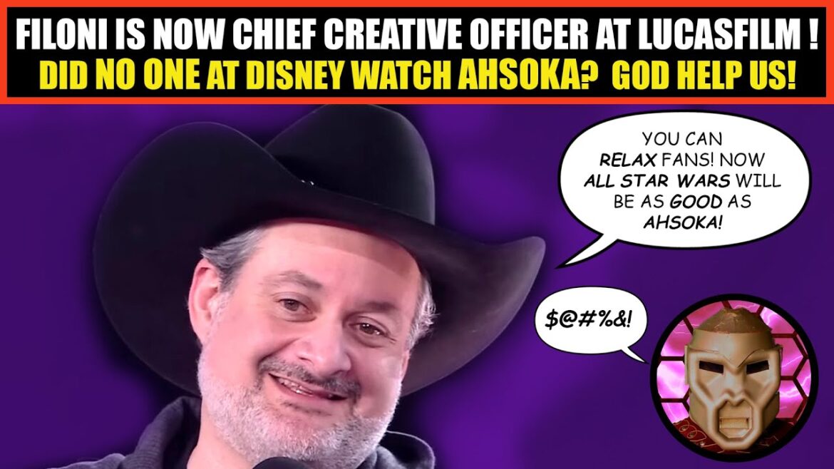 Dave Filoni Promoted to Chief Creative Officer at Lucasfilm | After AHSOKA? God Help Us ALL!