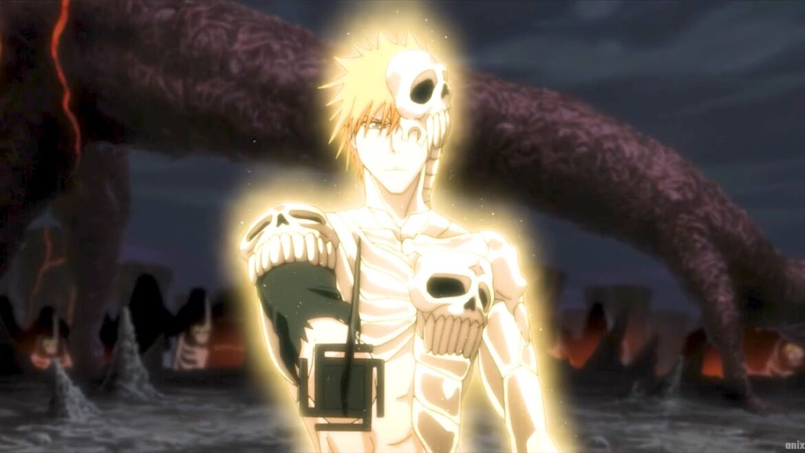 「BLEACH 千年血戦篇」 Ichigo is empowered by Hell and fights Kokutō, Ichigo VS Kokutō